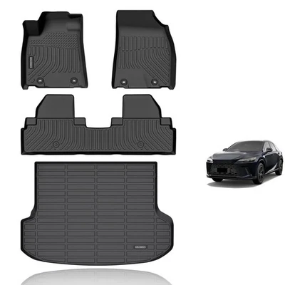 KELCSEECS® Floor Mats & Cargo Liner Custom for Lexus RX 2010-2015,All Weather Pr - Image 1 of 4