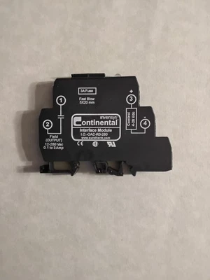 MINI I/O MODULE, OUTPUT 12-230VAC, 0.1-3AMP, CONTROL 4-28VDC, I.O.OAC-RO-280 - Image 1 of 4