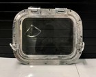 Original Aluminium Quadratisch Schiff Bullauge Fenster Maritim Wanddekor 2...