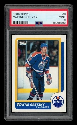1986-87 Topps Set-Break #  3 Wayne Gretzky PSA 9 MINT - Image 1 of 3