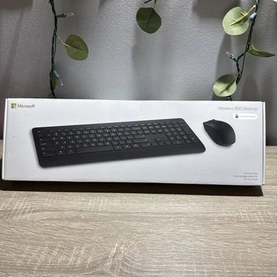 Microsoft Wireless Desktop 900 Keyboard Mouse Combo PT3-00001 Black - New Sealed - Image 1 of 4