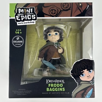 Weta Workshop (2018) Mini Epics The Lord of the Rings Frodo Baggins 3.75" Figure - Image 1 of 4
