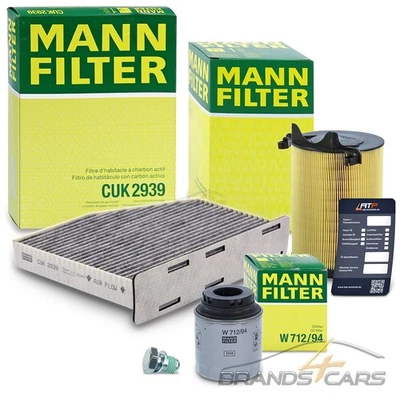 MANN-FILTER INSPEKTIONSPAKET FILTERSATZ A FÜR VW GOLF 6 5K AJ 1.2 1.4 TSI AB 10 - Bild 1 von 4