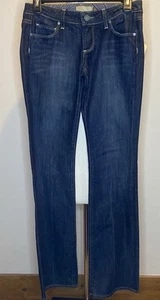 Paige Premium Denim 'Laurel Canyon' Low Rise Boot Cut Jeans Dark Wash 25x34 - Bild 1 von 8