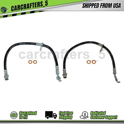 2 mangueras hidráulicas de freno delantero para Toyota Celica 1994-1997 1,8 L Foto 1 de 4