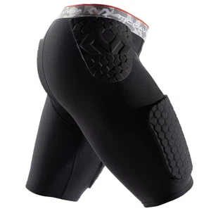 McDavid 737 Hex Thudd Compression Shorts - Large - Black - Picture 1 of 1