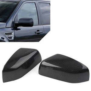 1 Pair Mirror Cover Cap For Land Rover LR2 LR4 Range Rover Sport Freelander 2 - Bild 1 von 11