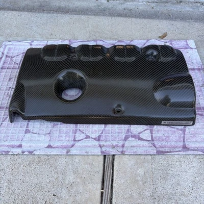 Cubierta de motor de fibra de carbono Password JDM 2ª generación Scion tC con herrajes Foto 1 de 3