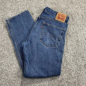 Levi’s 505 Blue Jeans Herren 36x32 Straight Leg Medium Wash - Bild 1 von 11