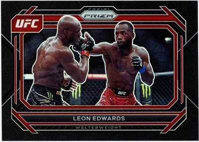 2023 Panini Prizm UFC ЛЕОН ЭДВАРДС черный 1/1 #65 - Изображение 1 из 2