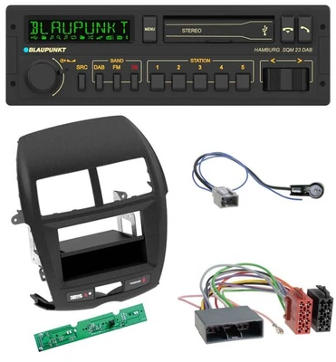 Blaupunkt USB DAB Bluetooth MP3 Autoradio für Mitsubishi ASX (2010-2014) - Bild 1 von 4