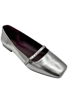 Franco Sarto Feminino Tayana Mary Jane Liso Prata - Imagem 1 de 3