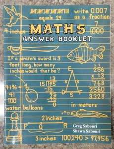 Teaching Textbooks Math 5 Answer Booklet - Picture 1 of 5