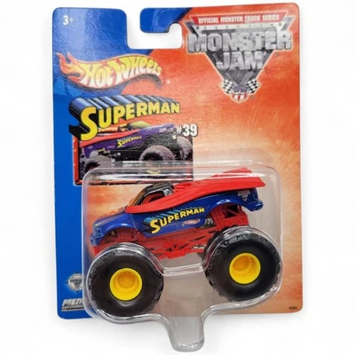 Hot Wheels Monster Jam 2003 SUPERMAN 39 DC NOS Metal Collection Foto 1 de 4