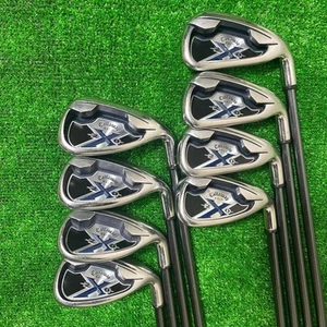 Callaway X-20 Iron Set 8pcs 5-sw X SERIES 60i Flex R - Picture 1 of 10