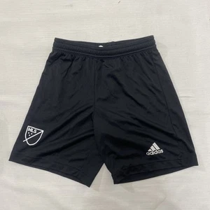 Adidas - Boys Black Gym Shorts - Size S - Picture 1 of 7