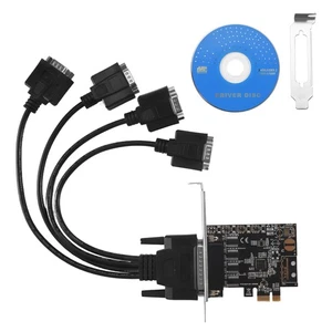 Carte PCI-E avec port série PC une interface série 4 RS232 96997 - Photo 1/7