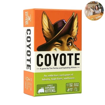 Coyote Party Game: Action-Packed Card Game for Contemporary Manufacture - Image 1 of 4