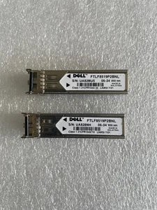 Lot 2x Dell x3366 FTLF8519P2BNL Dell 0GF76J 1000BASE-SX SFP mini-GBIC - Picture 1 of 1