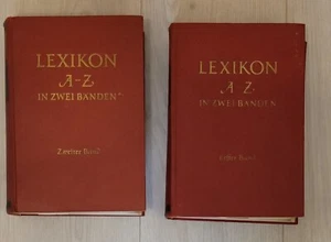 DDR LEXIKON in zwei Bänden 1957 Verlag ENZYKLOPÄDIE Leipzig - Bild 1 von 3