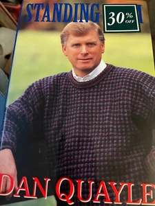 Autographed Dan Quayle Book Standing GTP Signed  - Picture 1 of 4