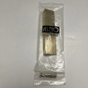 Alno A970-4-SB Tab 4" Center to Center Finger Cabinet Pull in Satin Brass - Picture 1 of 5