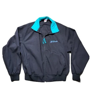 Vintage Corn Farmer Swingster Bomber Jacket Seed Agricultural USA Made Sz Large - Picture 1 of 6