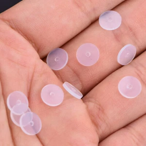 10pcs Piercing Healing Discs Anti Hyperplasia Saucer Ear Nose Gasket TragusA-ft - Picture 1 of 7