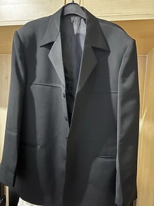Men’s Black Suit Jacket 44r - Picture 1 of 4