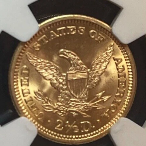 1906 MS66 NGC AMERICAN GOLD LIBERTY QUARTER EAGLE $2.5 SUPERB GEM FREE SHIPPING Cover