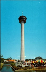 Cartolina TOWER OF THE AMERICAS San Antonio, Texas TX - Foto 1 di 2