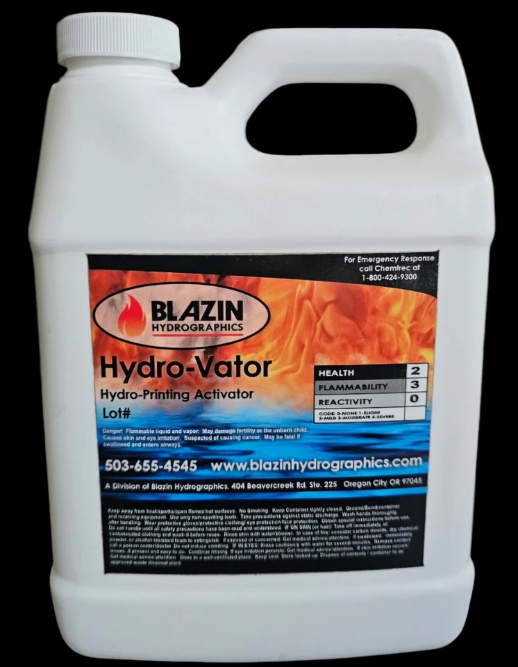 Hydrovator activator 32 ounce 1 quart HYDROGRAPHICS - Image 1 of 1