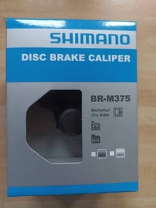 Shimano BR-M375 mechanischer Scheibenbremssattel, MTB, schwarz - Bild 1 von 3