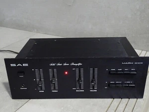SAE MARK XXX MK 30 PREAMPLIFICADOR ESTADO SÓLIDO LEYENDA - Imagen 1 de 6