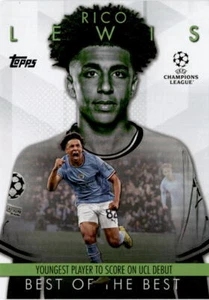 2023-24 Topps UEFA Club Competitions #BM-9 Rico Lewis Best of the Best - Picture 1 of 2