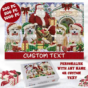 Akita Jigsaw Puzzle for Adults Interlocking Games Christmas Dog Gift NWT - Picture 1 of 55