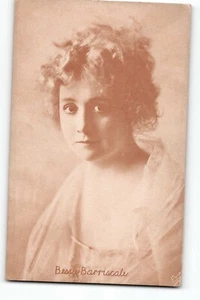 Postcard Bessie Barriscale Vintage Portrait by Evans L.A 1900s Silent Film Star - Picture 1 of 2