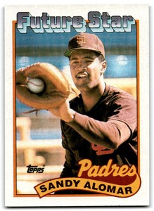 1989 Topps Sandy Alomar Jr. San Diego Padres #648