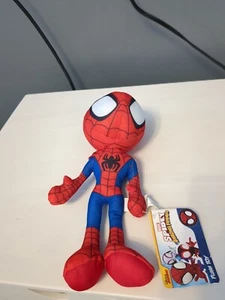Spidey and His Amazing Friends Spiderman Plush Figure Disney Jr Marvel Toy Gift - Picture 1 of 4
