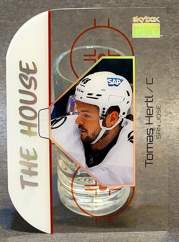 2022-23 Skybox Metal Universe The House #TH-11 Tomas Hertl - Image 1 of 2