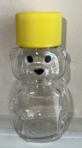 13 Kunststoff 2 Unzen Honigbär Quetschbehälter mit gelbem Schraubdeckel - Bild 1 von 1