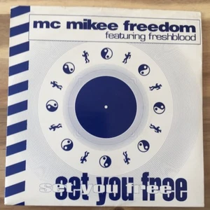MC Mikee Freedom Featuring Freshblood ‎– Set You Free - 7" Vinyl - Very Good - Bild 1 von 3