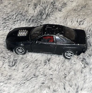 Vintage Welly Nissan Skyline GT-R R34 Black 1:24 Diesel Cast Model Car RARE - Picture 1 of 17