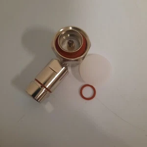 7-16 DIN Stecker rechter Winkel Stecker für 1/2 Zoll FSJ4-50B Kabel - Bild 1 von 2