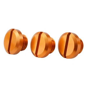 Motorcycle Mirror Hole Blanking Plug Caps For KTM 990 Supermoto T SMT 1190 ADV - Picture 1 of 10