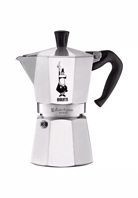 BIALETTI Moka Cafetera Espresso Express 6 Tazas NUEVA Sin Caja Foto 1 de 4