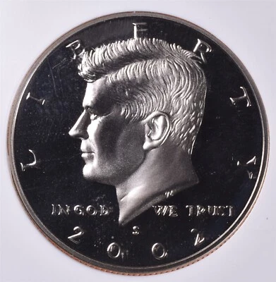 2002-S Clad Kennedy Half Dollar - NGC PF69 ULTRA CAMEO - Image 1 of 3