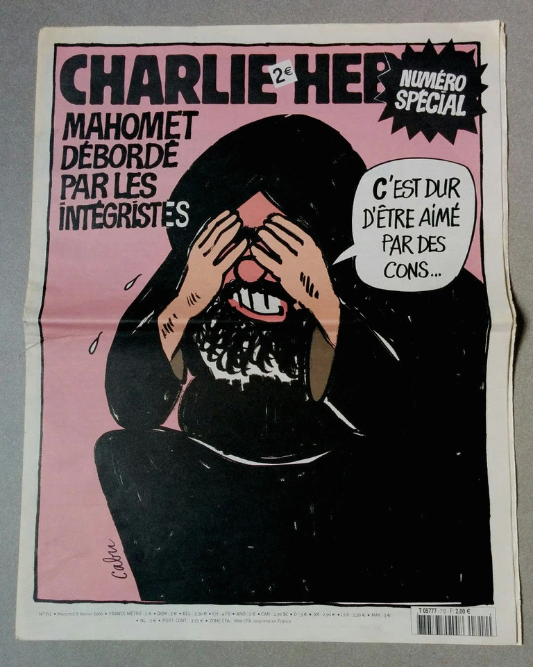 Super rare CHARLIE HEBDO #712  french magazine  - Image 1 of 1