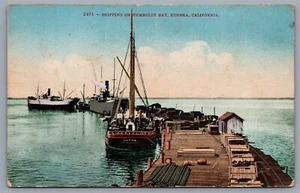c 1910 Steamer LAKME Humboldt Bay, Eureka, California Antique Postcard - Picture 1 of 2