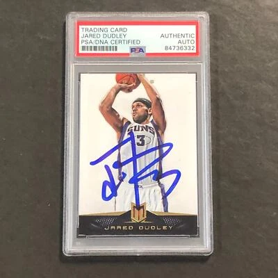 2012-13 Panini Momentum #236 Jared Dudley Signed Card PSA Slabbed Suns - Image 1 of 2